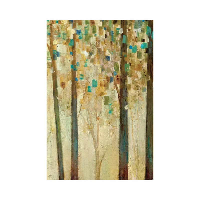 Reach For The Sun I by Carol Robinson - Painting on Canvas, 20.32 cm H x 30.48 cm W, Wrapped Canvas