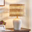 Lampe de table 21 po Boho-794868904