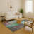 Premium Machine Washable Larrison AMF1779 Blocks Rug-590402171