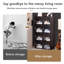 Acrylic Figurine Display Case (35cm) - Black | Sleek Modern Dust-Proof Design