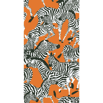 Rouleau de papier peint adhésif L 18,86 pi x l 18 po Waverly Herd Together