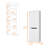 White 5-Shelf Kitchen Pantry-1315150097