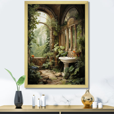 Corenzo Bathroom Natures Retreat I - Bathroom Framed Wall Art