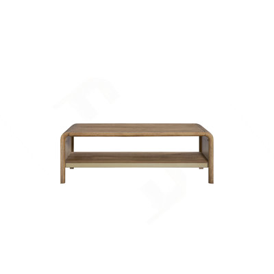 Table basse Waterfall - café au lait
