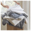 Ensemble d'édredon 7 pièces à rayures tissées très grand lit - Literie toutes saisons teinte en fil avec revers en microfibre douce-124648191-124648192