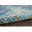 Tapis décoratif bleu/beige Touffeté à la main à motif abstrait LaVonne-1833811244