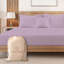 Drap-housse 100 % coton égyptien, 1000 fils/cm², poches profondes de 40 cm, taille simple, lavande-134020183-134020192
