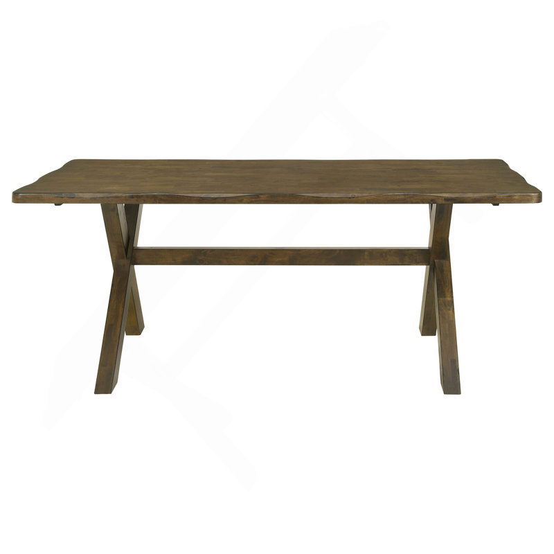 Carbon Knotty Nutmeg Rectangular Dining Table