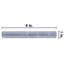 Cigarro 7.88" L x 1" W Ceramic Round Tile Trim-976787479