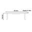 Bureau simple avec surface en cuir pour un usage domestique-1595563684