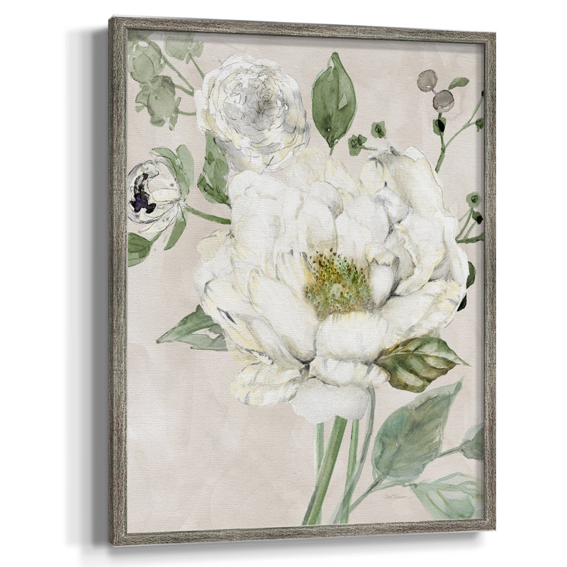 «Garden Elegance II», reproduction encadrée - bois massif 49982, H 11 po x l 9 po