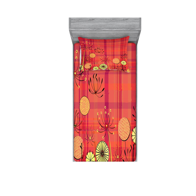 Microfiber Sheet Set, Twin XL Sheet Set with Fitted Sheet
