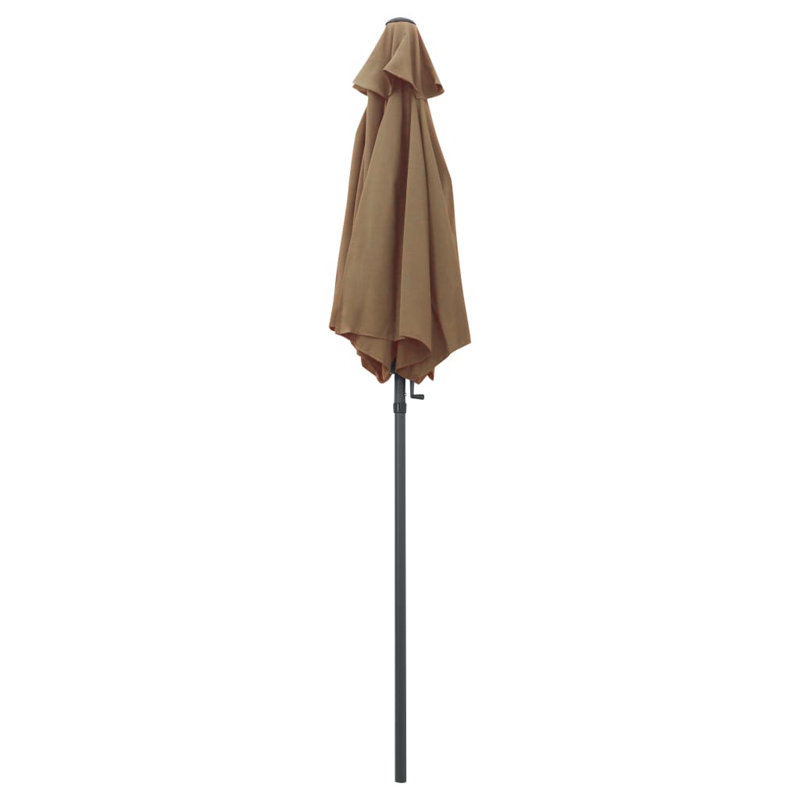 Parasol de plage Beezie, Taupe