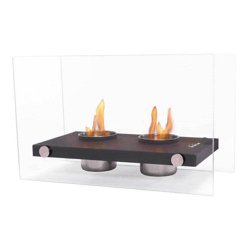 Metal Bio-Ethanol Outdoor Tabletop Fireplace