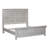 Haylee King Panel Bed w/ Decorative Headboard-1642731601