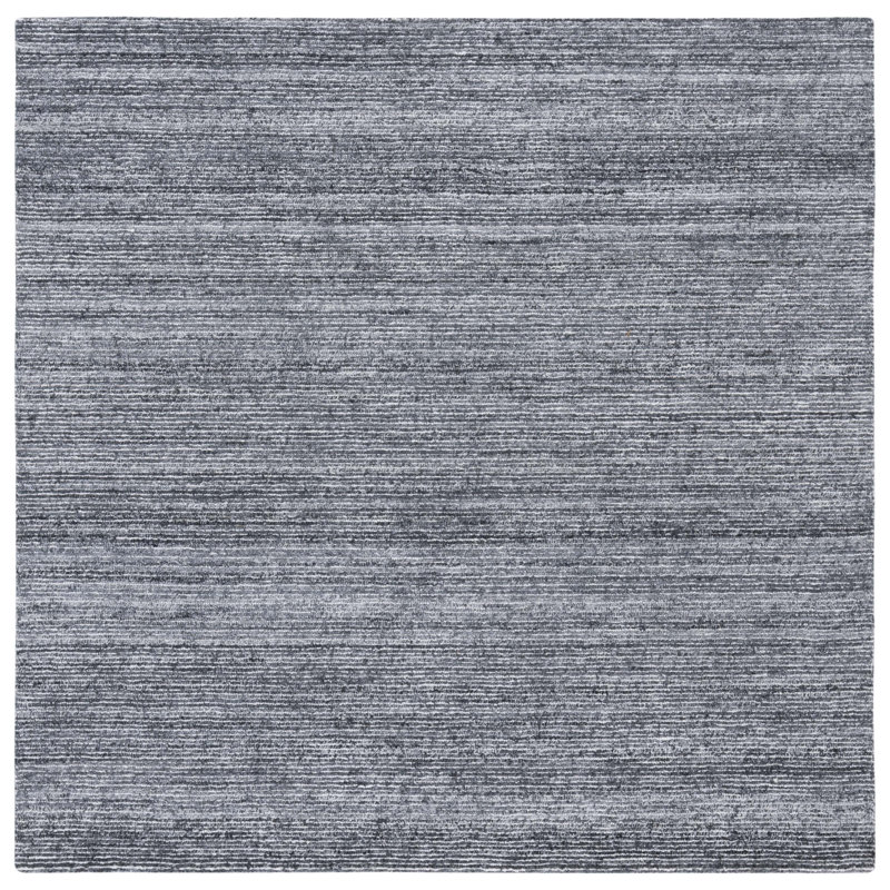 Tarneisha Mirage Hand Tufted Performance Striped Rug, Square 6'