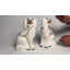 Ensemble de 2 statues de chien Staffordshire