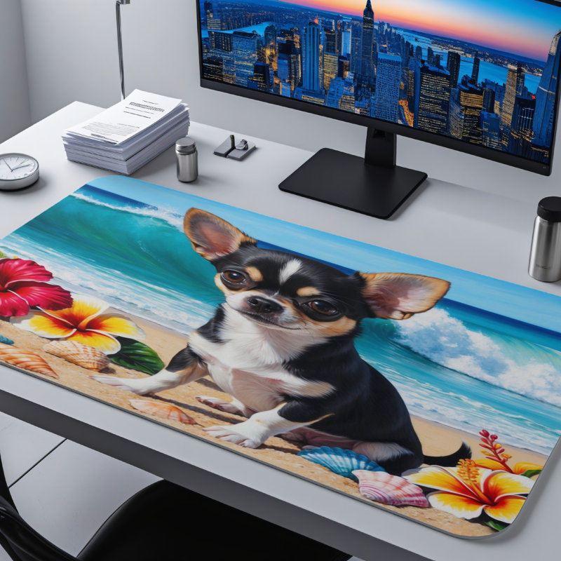 Polyester Desk Pad, 23.6x13.8
