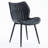 Upholstered Dining Chairs Faux Leather Side Chair With Metal Frame-892665392