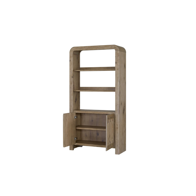 Oak Bowtie Bookcase