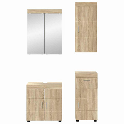 Vanity & Mirror Set