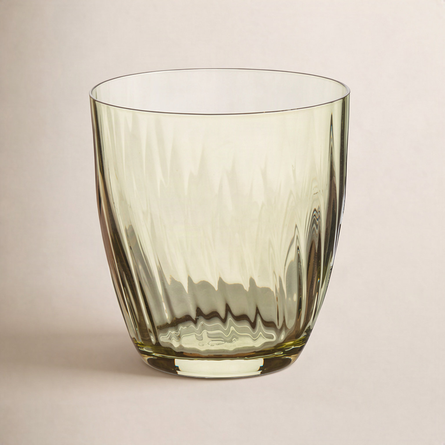 Sensa Drinking Glass, Bottle Green