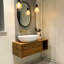 Maen 95 mm Single Double Bathroom Vanity Base