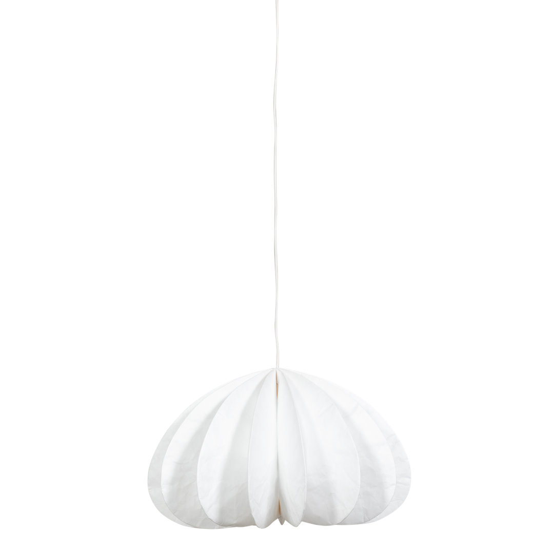 1 - Light Natural Dome Pendant