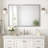 Wood Framed Mirror with Safety Backing Ideal for Bathroom / Vanity Mirror Ellis Collection-461758313-461758325