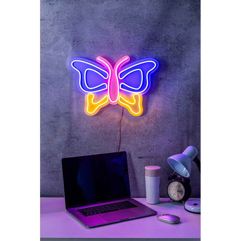 Flexible Neon LED Lighting Strip, Waterproof IP67, 1.4 ft x 1.0 ft x 0.08 in | PVC Foam Template, 12V DC, 8W-10W/meter | Ideal for Home Decor, Parties & Events, Easy Installation with Type C Plug