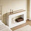 Console d'entrée moderne avec rangement spacieux et fabrication durable, parfaite pour la décoration contemporaine