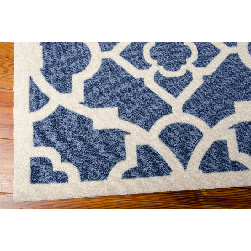 Geometric Indoor / Outdoor Area Rug, Rectangle 160 x 226cm