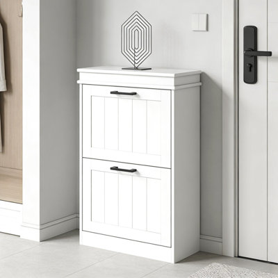 Nordic Style Storage Organizer,Slim Shoe Storage Cabinet