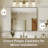 Black Aluminum Framed Rectangle Bathroom Mirror, Vanity Mirror With Tempered Glass-1083476488