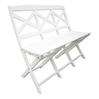 Arlott Solid Wood Pine Outdoor Bench