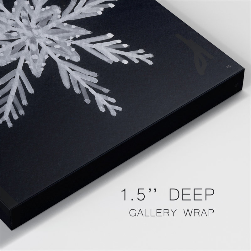 " Snowflake II ", 16" H x 16" W x 1.5" D