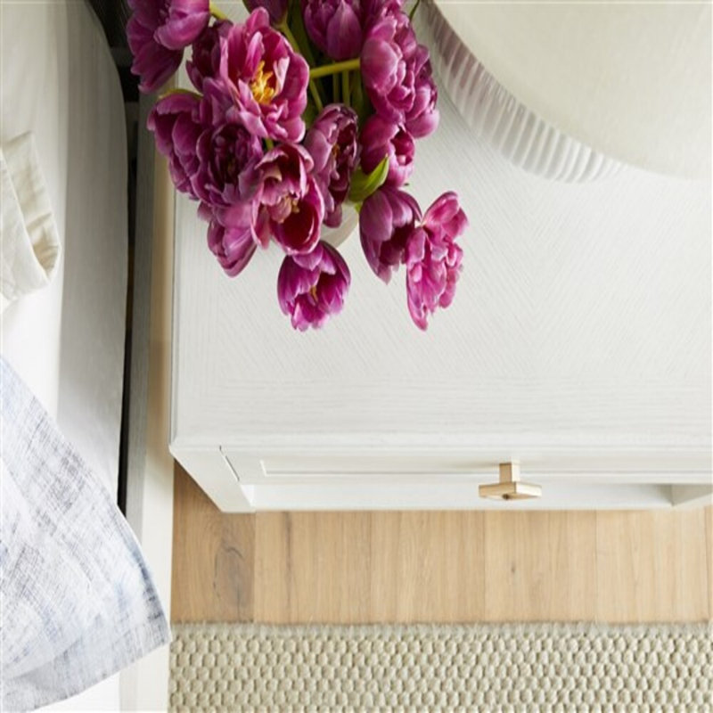Munroe 1 - Drawer Solid Wood Nightstand