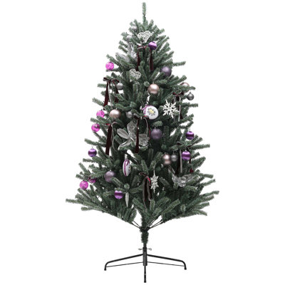 5.91' H Lighted Artificial Pine Christmas Tree