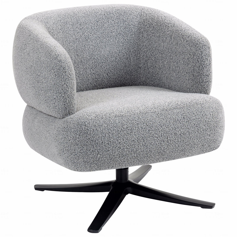 Fauteuil pivotant Cuddle, Gris