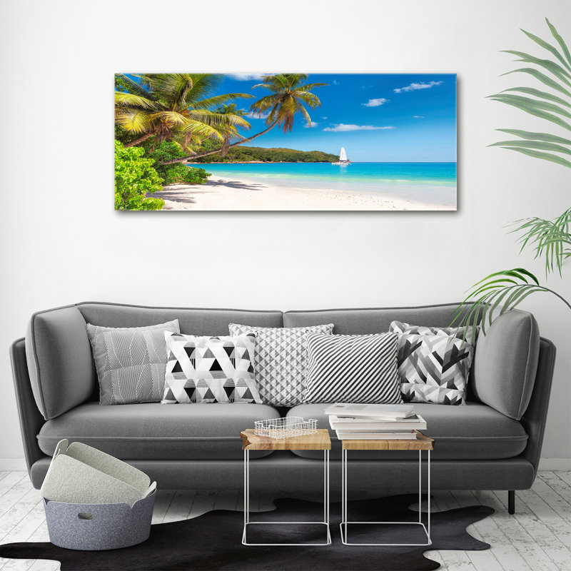 Tropical Beach - Wrapped Canvas Print