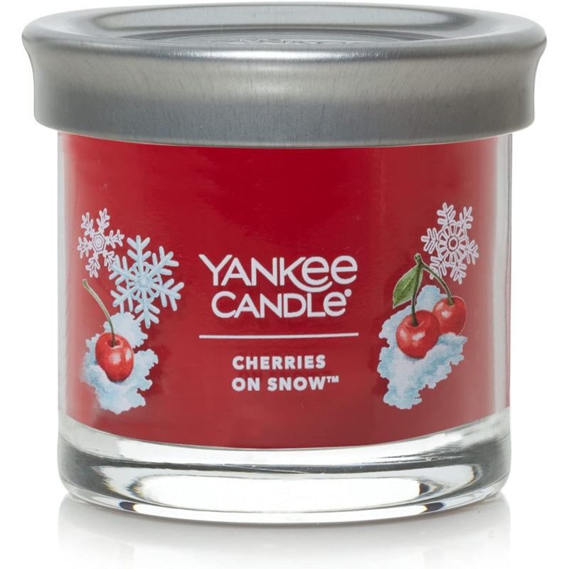 Bougie parfumée cerises sur neige