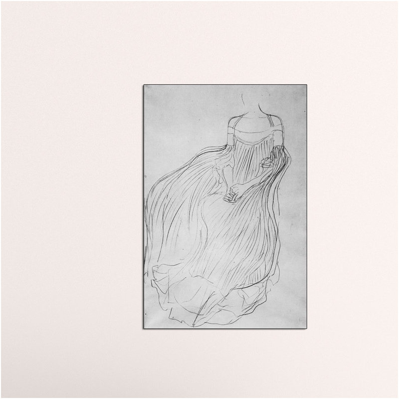 Gustav Klimt - Wrapped Canvas Print, 90cm H x 60cm W x 1.8cm D