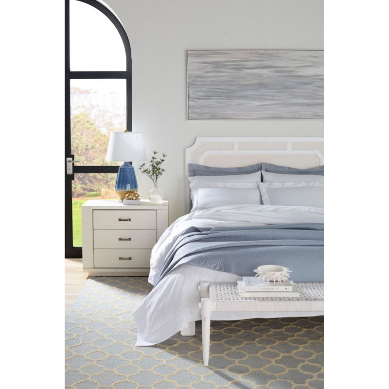 Ethan 3 - Drawer Nightstand, Sand White
