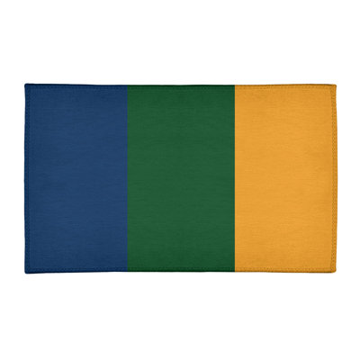 Chenille Striped Indoor Rug