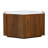 Almira Rustic Retro Wood Coffee Table With Marble Pattern Tops And Hidden Storage Drawers-117215890