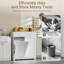 MDF Kitchen Trash Can