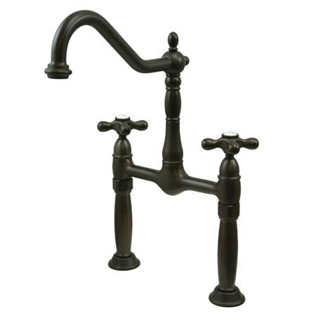 Victorian Vessel Sink Bathroom Faucet, Oil Rubbed Bronze