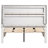 Full - Size White Panel Bed With Compartment Storage, Versatile Look For Bedroom Styles, Pull Handles Easy Drawer Opening, Ideal Bedroom, Made Of And Particle Board, 76.03In Long Built In-856988841