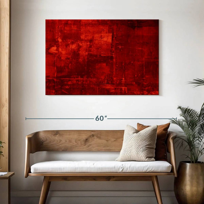 Avery Love Is Red, 30" H x 45" W