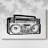 Boombox Sketch-Gallery Wrapped Canvas-930769294